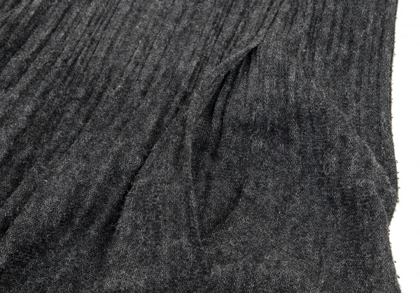 PLEATS PLEASE Linen Pleats Flare Cardigan K-98639_009