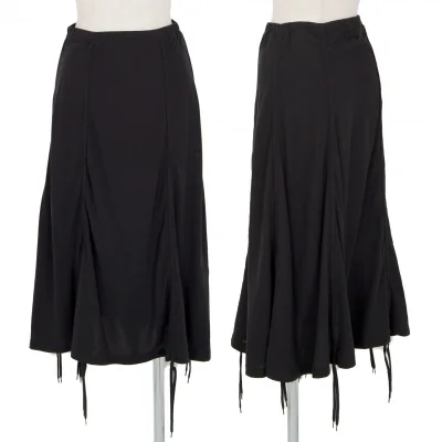 ジャンポールゴルチエ ソレイユJean Paul GAULTIER SOLEIL コットン裾縛りデザインスカート