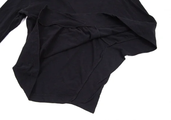 ワイズY's ドレープネック変形カットソー 濃紺2 K-98677_011