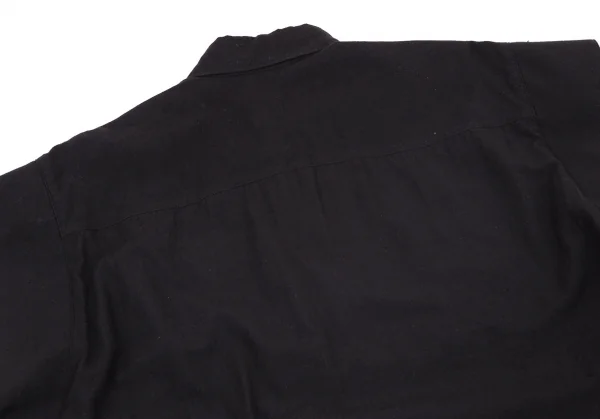 タケシコウサカバイ ワイズ ピンクレーベルTAKESHI KOSAKA by Y's Pink Label 袖ワイドデザインスリットロングノースリーブワンピース 黒2 K-98685_011