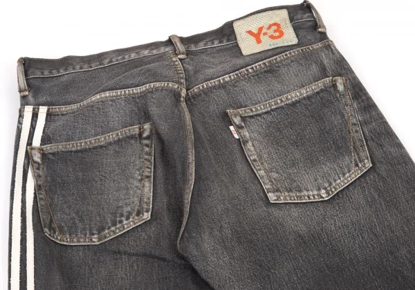 Y-3 Spotted Horse Side Three Stripes Jeans K-98695_002