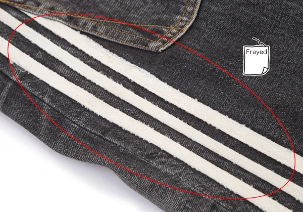 Y-3 Spotted Horse Side Three Stripes Jeans K-98695_006