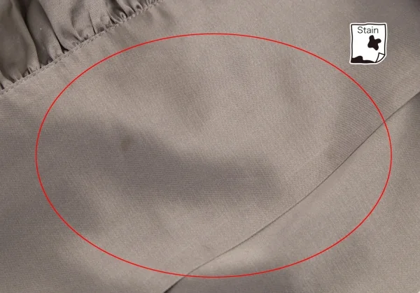 リミフゥLIMI feu サテンビッグシルエットプルオーバー グレーベージュS K-98743_007