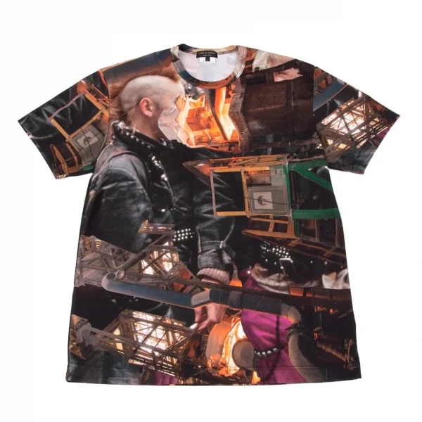 COMME des GARCONS HOMME PLUS Printed T Shirt Black L K-98799_001