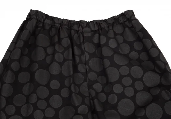 ブラックコムデギャルソンBLACK COMME des GARCONS ウォッシュ加工ドットセットアップスーツ 黒L K-98838_012