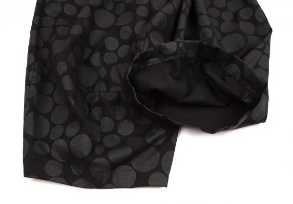 ブラックコムデギャルソンBLACK COMME des GARCONS ウォッシュ加工ドットセットアップスーツ 黒L K-98838_015