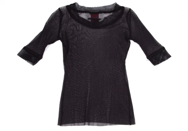 Jean-Paul GAULTIER CLASSIQUE Mesh Switched Top K-98861_012