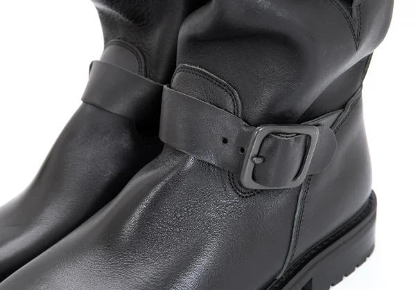 新品!ワイズY's レザーエンジニアブーツ 黒4(24位) K-98928_006