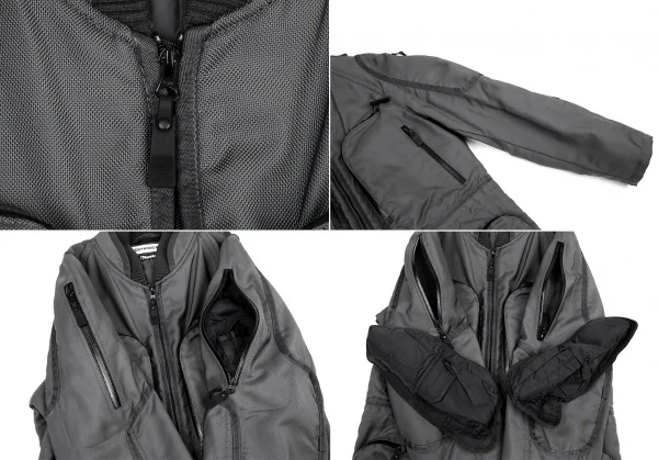 ISSEY MIYAKE MEN Thinsulate Bomber Jacket & Cargo Pants K-98934_004