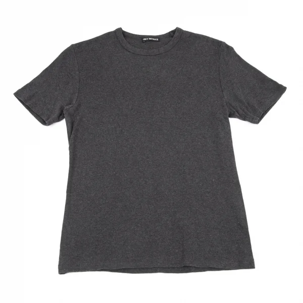イッセイミヤケISSEY MIYAKEベーシックTシャツ グレーM K-98944_001