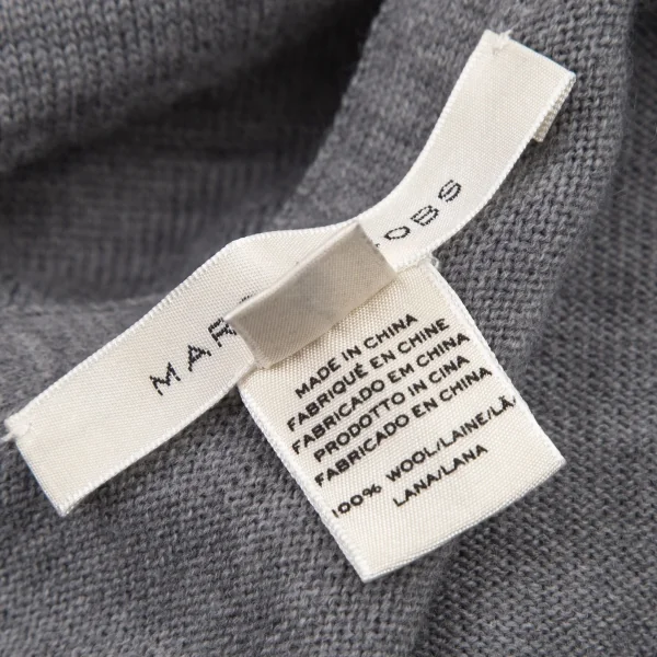 マークジェイコブスMARC JACOBS マルチボタンロングカーディガン グレーS/P K-98953_019