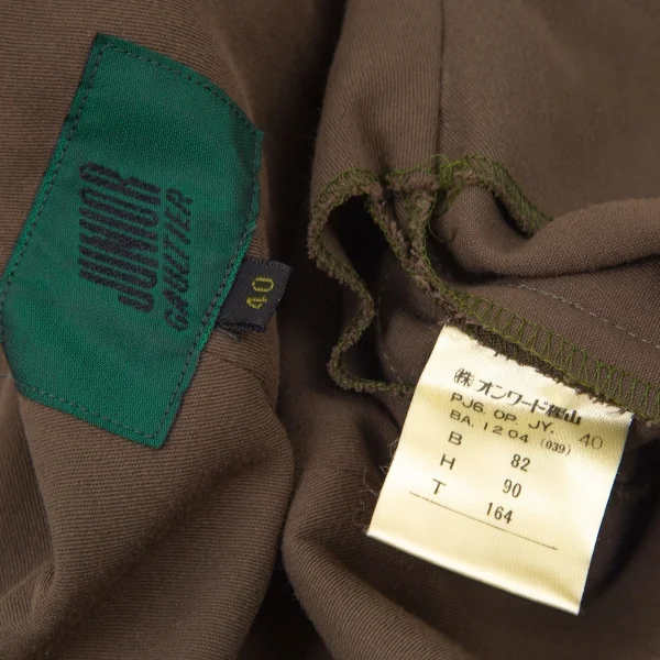 ジュニアゴルチエJUNIOR GAULTIER クロスストラップサロペット カーキ40 K-98983_017