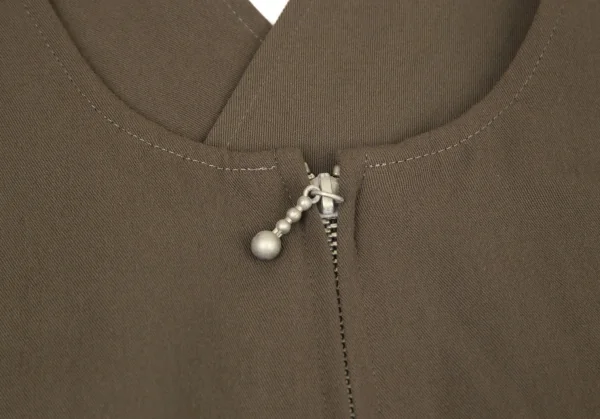 ジュニアゴルチエJUNIOR GAULTIER クロスストラップサロペット カーキ40 K-98983_004