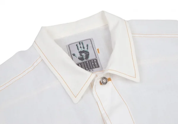 GAULTIER JEAN'S Pocket Design Half Sleeve Shrit K-98984_004