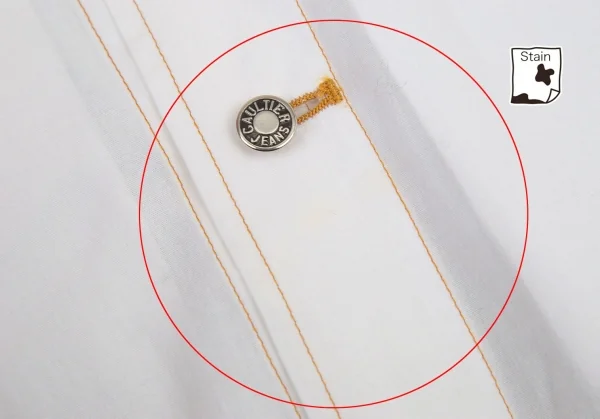 GAULTIER JEAN'S Pocket Design Half Sleeve Shrit K-98984_008