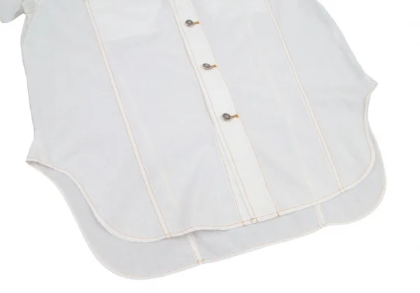 GAULTIER JEAN'S Pocket Design Half Sleeve Shrit K-98984_010