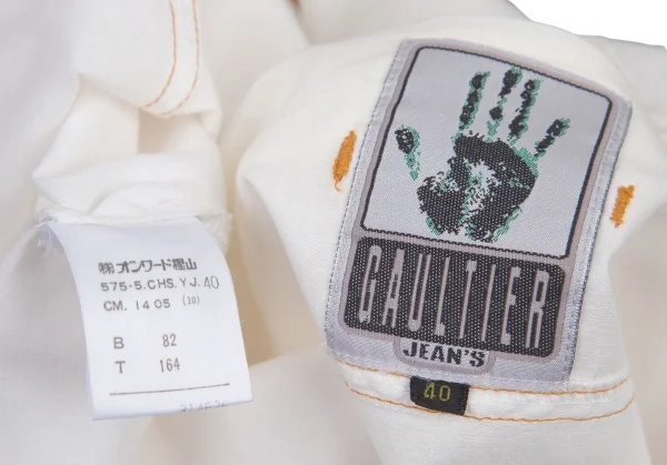 GAULTIER JEAN'S Pocket Design Half Sleeve Shrit K-98984_018