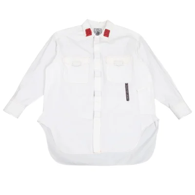 GAULTIER JEAN'S Hook & Loop Design Long Sleeve Shirt