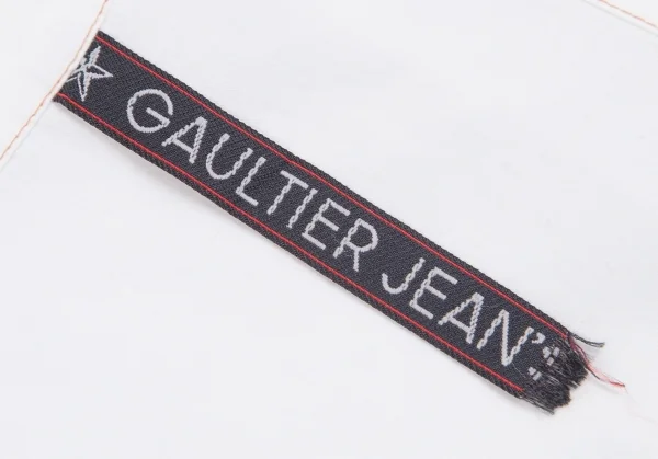 GAULTIER JEAN'S Hook & Loop Design Long Sleeve Shirt K-98985_005