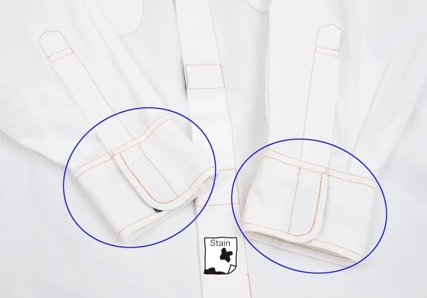 GAULTIER JEAN'S Hook & Loop Design Long Sleeve Shirt K-98985_008