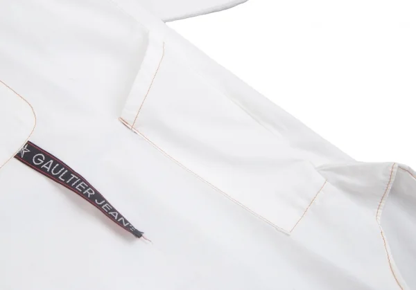 GAULTIER JEAN'S Hook & Loop Design Long Sleeve Shirt K-98985_011