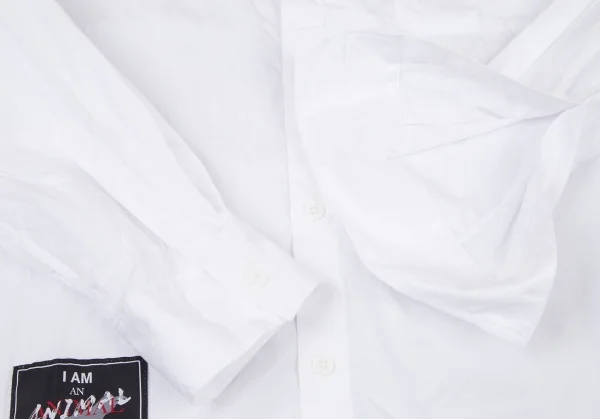 新品!サイトs'yte カラスパッチベーシックシャツ 白4 K-99008_006