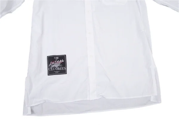 新品!サイトs'yte カラスパッチベーシックシャツ 白4 K-99008_007