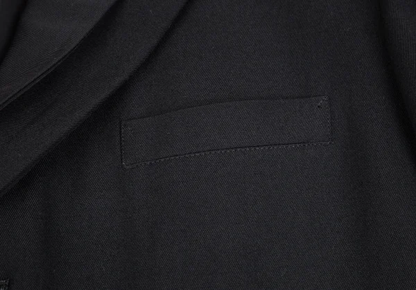 ヨウジヤマモト プールオムYohji Yamamoto POUR HOMME ウールギャバダブルラペルジャケット 黒3 K-99015_006