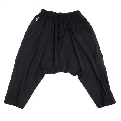ヨウジヤマモト プールオムYohji Yamamoto POUR HOMME コットン異素材切替サルエルパンツ