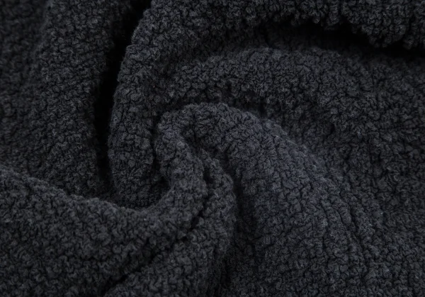 イッセイミヤケ ミーISSEY MIYAKE me カリフラワーフレンチスリーブトップス 黒M位 K-99044_011