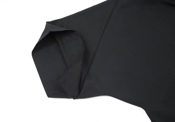 イッセイミヤケISSEY MIYAKE ドルマンスリーブプリーツカラーシャツ 黒2 K-99057_006