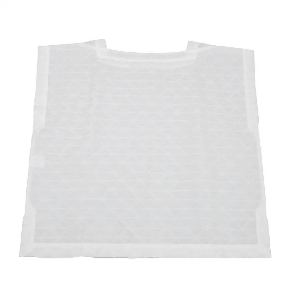 イッセイミヤケISSEY MIYAKE トライアングルピースプリントトップス 白2 K-99059_010