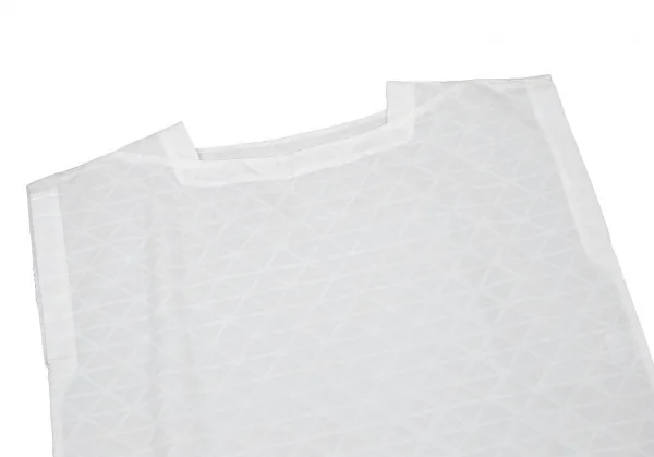 イッセイミヤケISSEY MIYAKE トライアングルピースプリントトップス 白2 K-99059_003