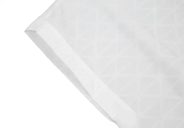 イッセイミヤケISSEY MIYAKE トライアングルピースプリントトップス 白2 K-99059_006