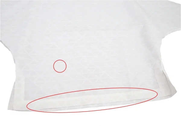 Unbranded Triangle Piece Printed Long Sleeve Shirt K-99062_009