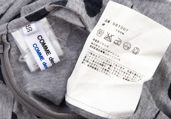 コムコム コムデギャルソンCOMME des GARCONS コットンドット総柄