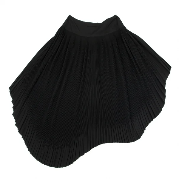 ジャンポールゴルチエ ファムJean Paul GAULTIER FEMME ロングテールプリーツスカート 黒40 K-99100_007