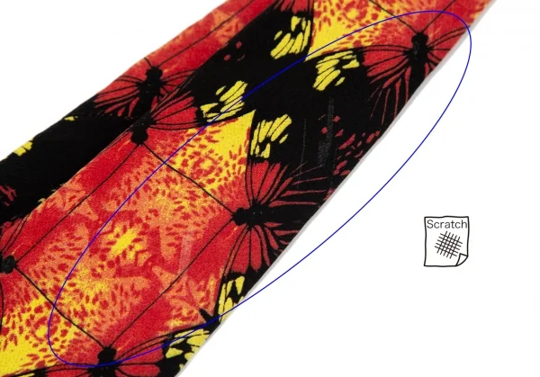 Jean-Paul GAULTIER HOMME Butterfly Printed Tie K-99105_004