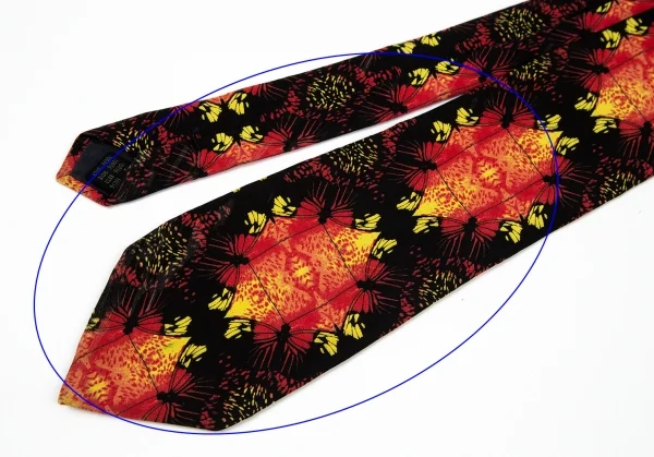Jean-Paul GAULTIER HOMME Butterfly Printed Tie K-99105_005