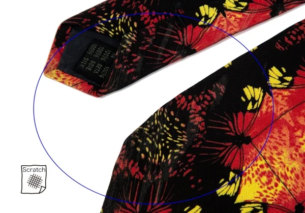 Jean-Paul GAULTIER HOMME Butterfly Printed Tie K-99105_006