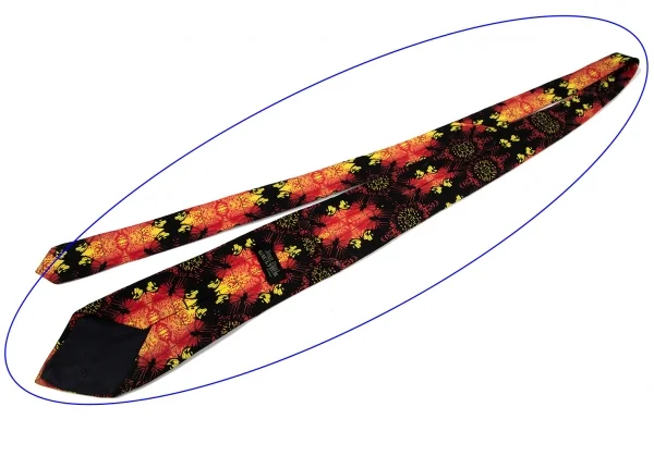 Jean-Paul GAULTIER HOMME Butterfly Printed Tie K-99105_007