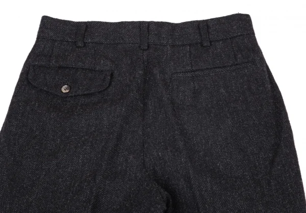 COMME des GARCONS HOMME Wool Blended Tweed Pants K-99122_010