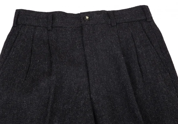 COMME des GARCONS HOMME Wool Blended Tweed Pants K-99122_002