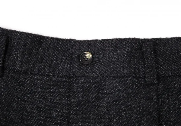 COMME des GARCONS HOMME Wool Blended Tweed Pants K-99122_003