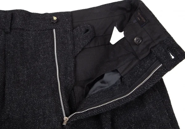 COMME des GARCONS HOMME Wool Blended Tweed Pants K-99122_004