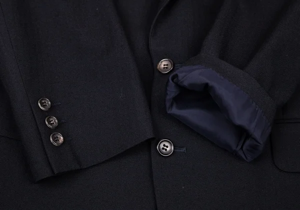 COMME des GARCONS HOMME DEUX Striped Wool Jacket K-99123_005