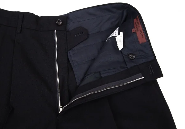 コムデギャルソン オムドゥCOMME des GARCONS HOMME DEUX シャドーストライプウールパンツ 濃紺S K-99124_004