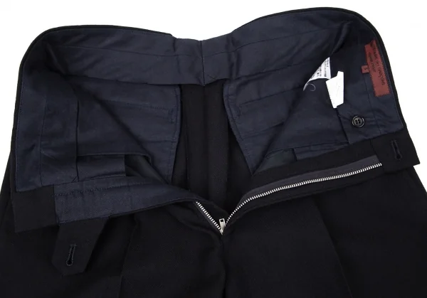 コムデギャルソン オムドゥCOMME des GARCONS HOMME DEUX シャドーストライプウールパンツ 濃紺S K-99124_005