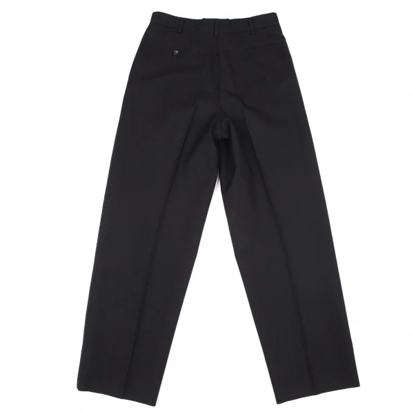 コムデギャルソン オムドゥCOMME des GARCONS HOMME DEUX シャドーストライプウールパンツ 濃紺S K-99124_009