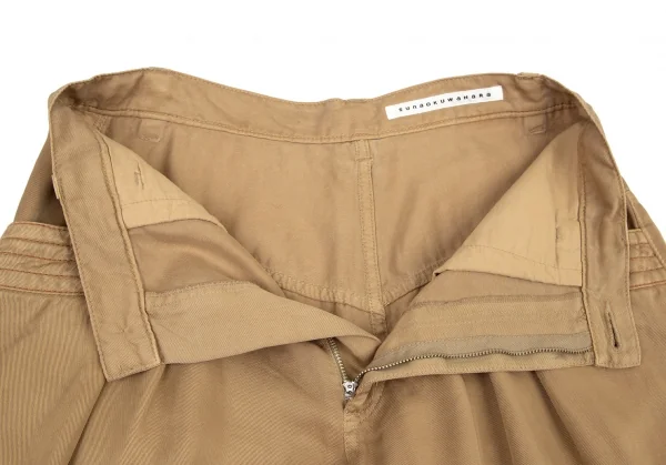 スナオクワハラsunao kuwahara クロップドジョッパーパンツ モカM K-99238_004